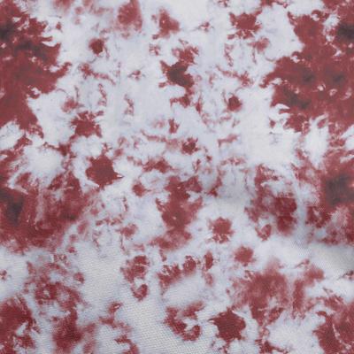 Baumwoll-Flex-Stoff, Kastanienbraun, Batikstoff zum Nähen, bedruckter Bastelstoff, Meterware, 40 Zoll