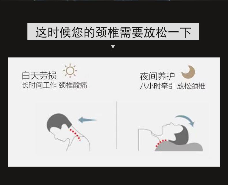 Clever Plan Anti Bow Latex Anti Traction Pillow