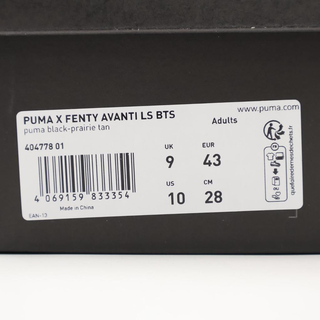 404778-01 Fenty Puma Avanti LS BTS PUMA Black Prairie Tan (Men's)