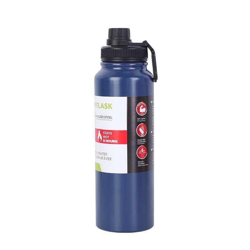 800ml 600ml  Large Capacity Thermos Water Bottle for Tea Portable Thermal Mug Stainless Steel Cup Sport Cycling Vacuum Flask Insulated