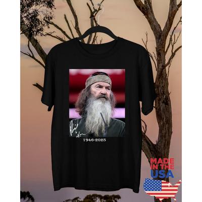 Phil Robertson REST IN PEACE 1946-2025 T Shirt Full Size S-5XL Unisex T-Shirt