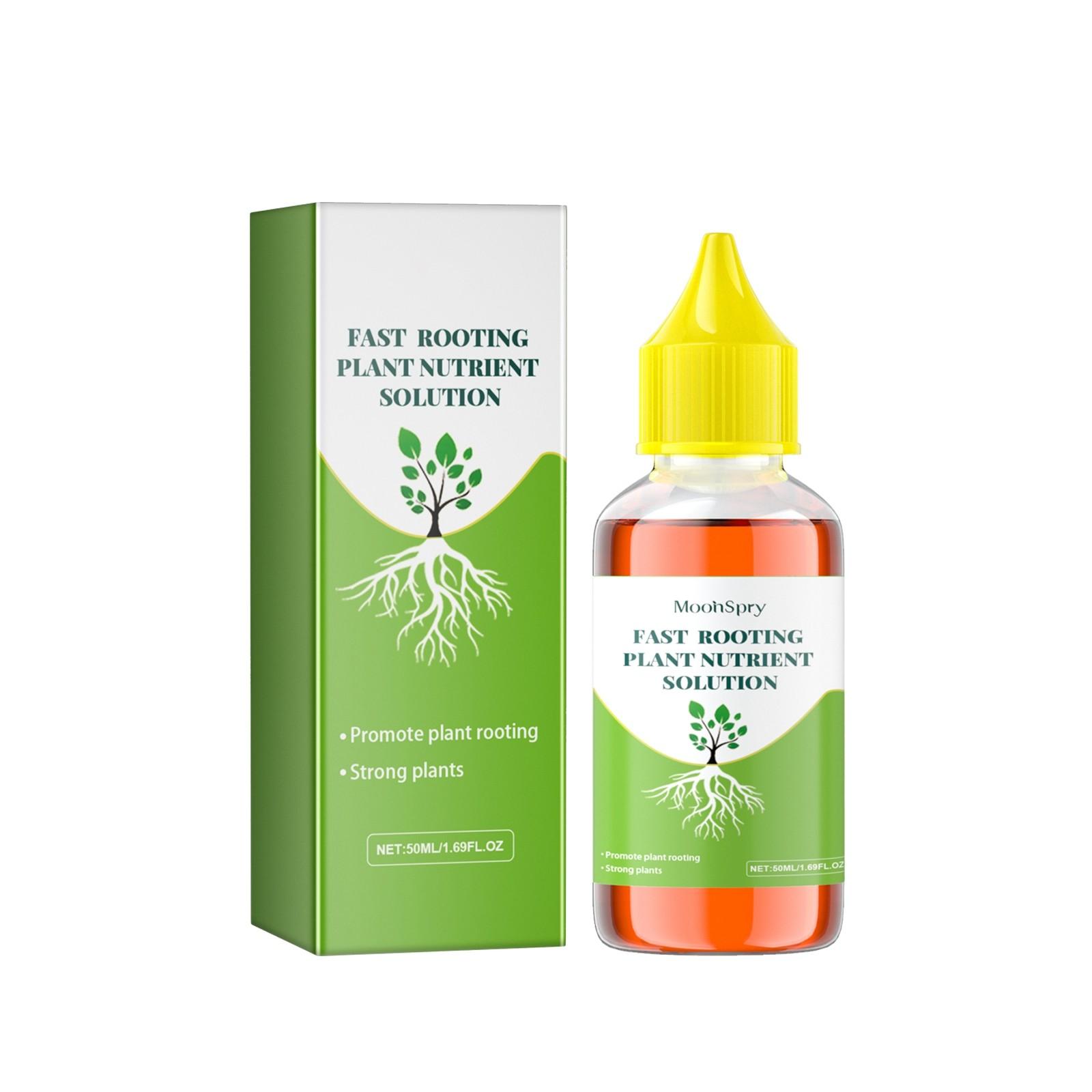 

50 мл MoonSpry, пищевая добавка для растений, горшок, цветы, овощи, гидропонные растения, сильный питательный раствор для корней One Size