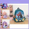Mochila Infantil Adorável de Desenho Animado 3D Nylon Leve Bolsa Escolar Unissex Moderna
