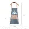 Apron Kitchen Household Waterproof Oil-proof Apron Gifts