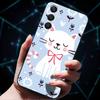 3D Flowers Emboss Fundas For Samsung A25 A35 A55 5G Case Soft Silicone Phone Cases for Galaxy A25 5G Back Cover Shell SamsungA55
