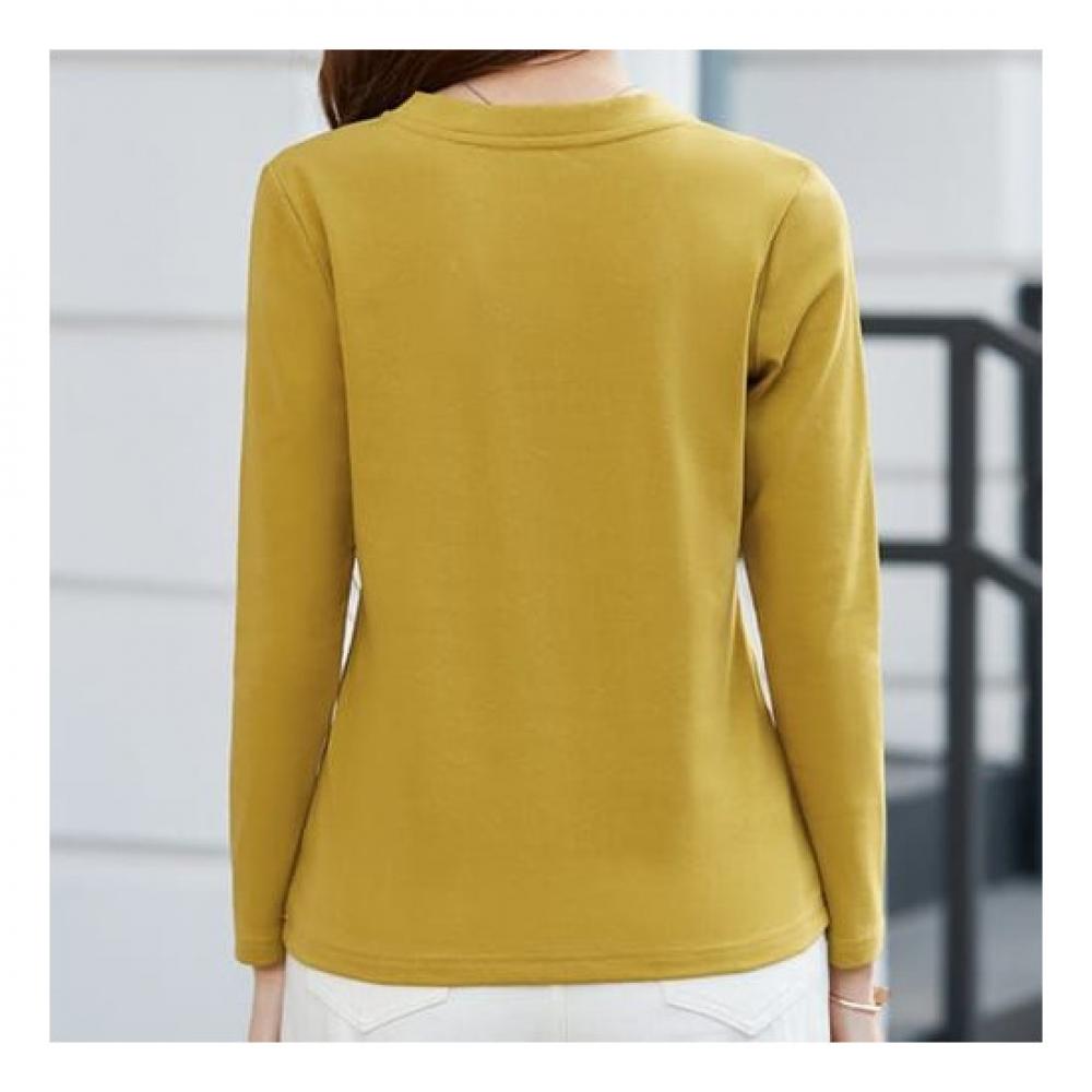 NaVaVa V Neck Long sleeVe T shirT nT1419