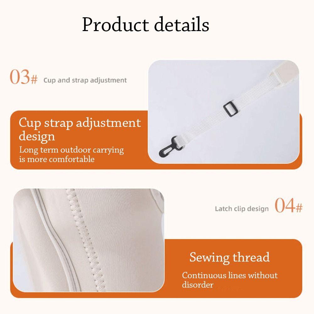 With Shoulder Strap Water Bottle Carrier Bag Water Cup Accessories for 40oz Tyeso Bottle Camping