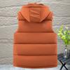 Plus Size M-5XL Winter Sleeveless Jackets Man Thick Outerwears Fashion Men's Warm Vest Hooded