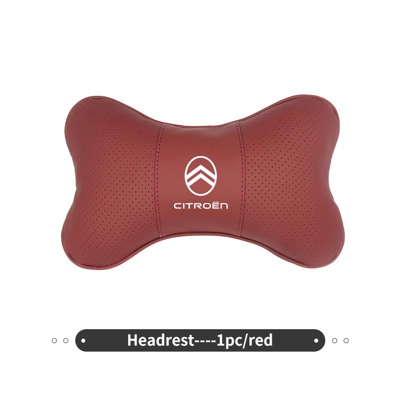 Car Seat Back Head Neck Pillow Cushion Headrest Lumbar Support For Citroen C4 C3 C5 C1 C2 C6 VTS C4L DS3 DS4 DS5 Grand Berlingo