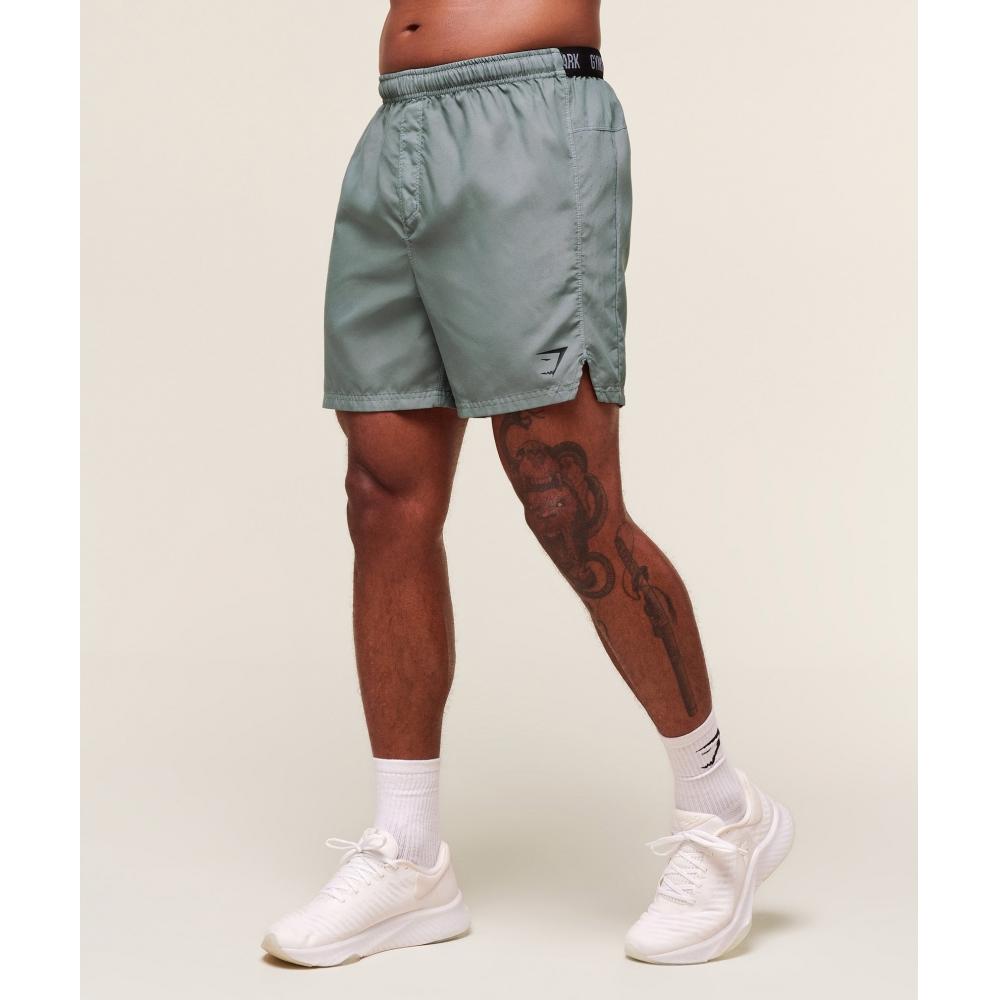 Gymshark Fit Light 7  Shorts Darkest Teal A2c2t Tbjz