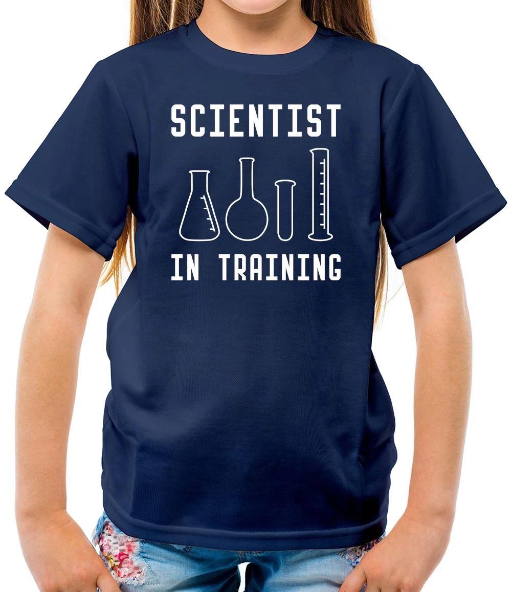 Scientist In Training - Kids T-Shirt - Science Chemistry Geeky Physics Uni 140
