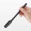 MUJI Silicone Jam 19cm 84376450 Spoon, Black, Approx. Long,
