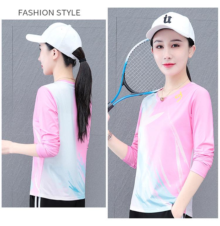 Women's Quick-Dry Lapel T-Shirt - Long/Short-Sleeve Spring/Autumn Comfort