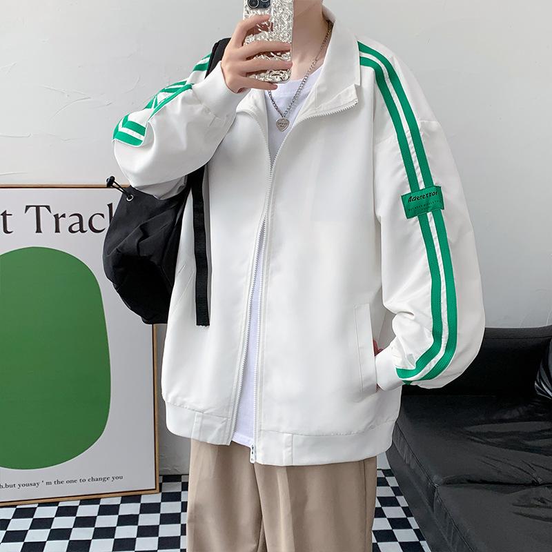 Autumn on New Men Casual Collars Mountaineering Sports Windproof Waterproof Jacket Fashion Trend Coat Men