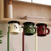 Plastic Inverted Toothbrush Cup Rack Dustproof Wall-Mounted Magnetic Mouthwash Cup Set with Toothbrush Holder Space Saving