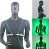 Outdoor 360 Reflective LED Flash Driving Vest High Visibility Night Running Cycling Riding Safety Bike Vest