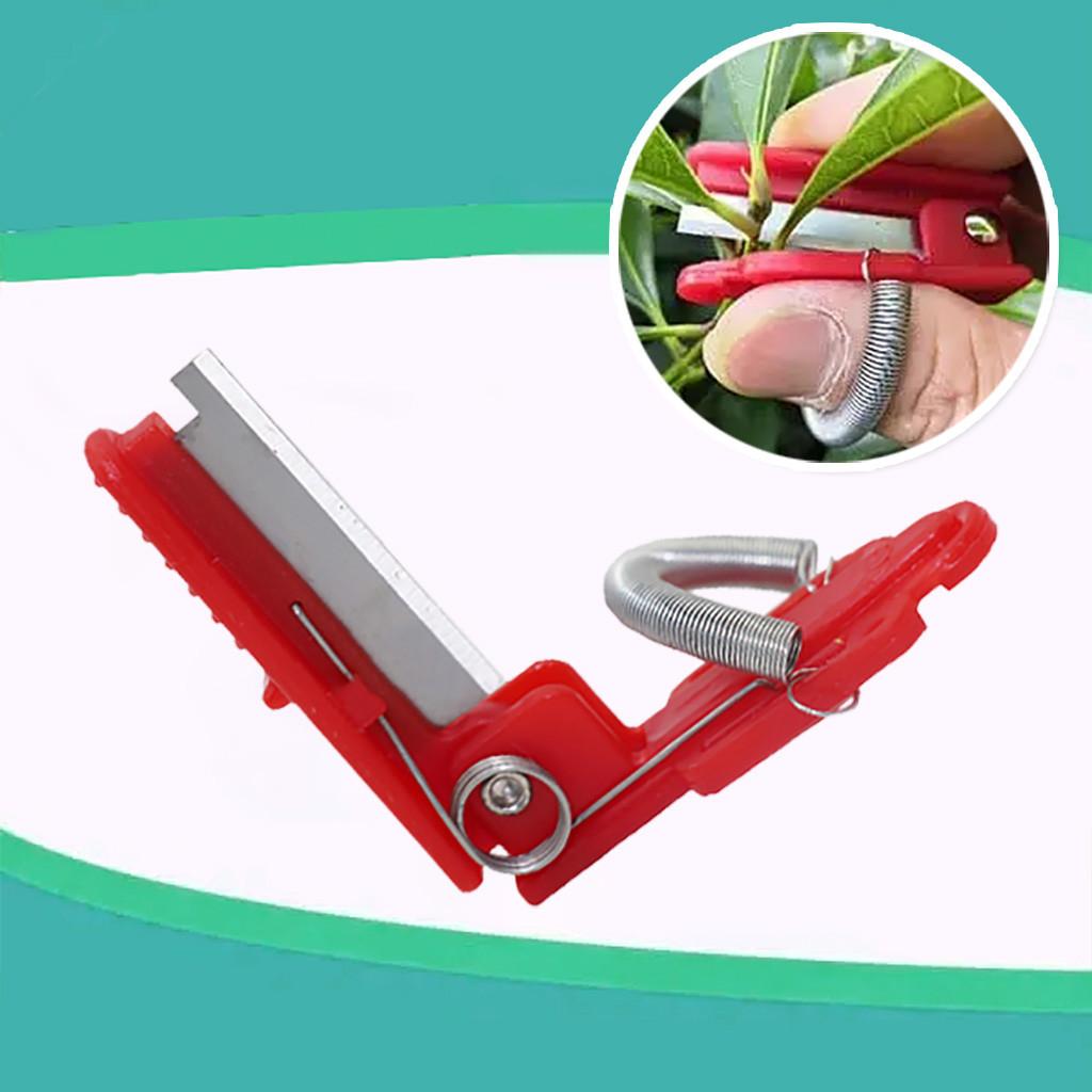 Thumb Cutter Tool Gardening Harvesting Picking Device Thumb Mower Grafting Knife