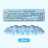 Cloud Memory Foam Tastatur-Handgelenkauflage für Desktop-Tippen