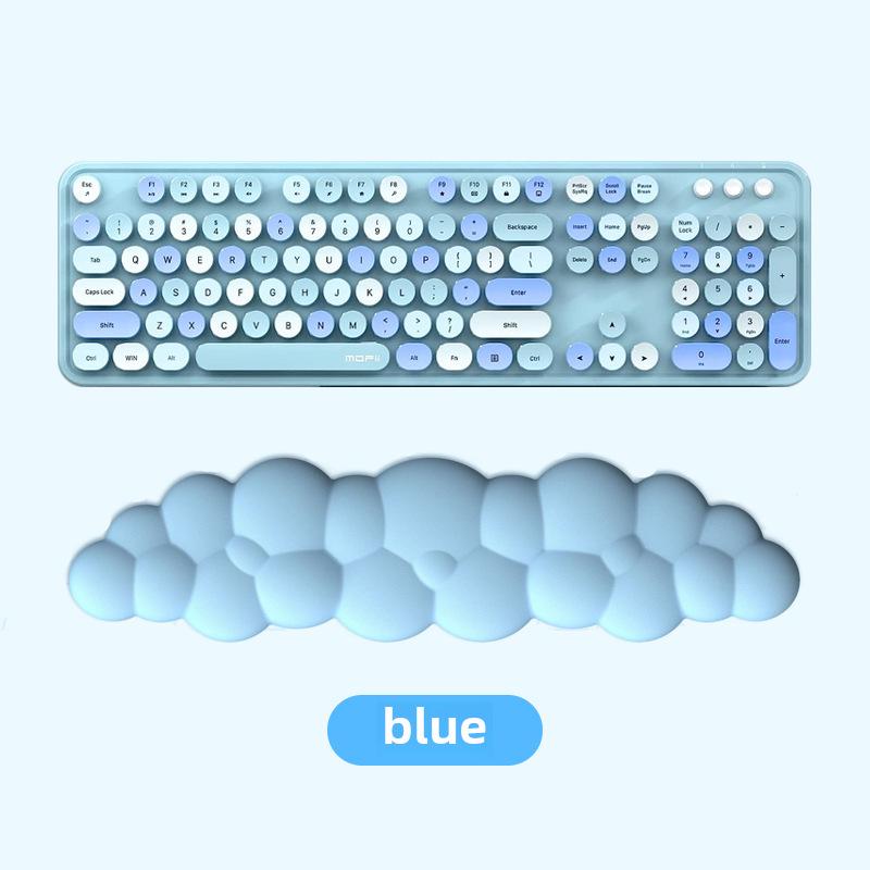 Cloud Memory Foam Tastatur-Handgelenkauflage für Desktop-Tippen