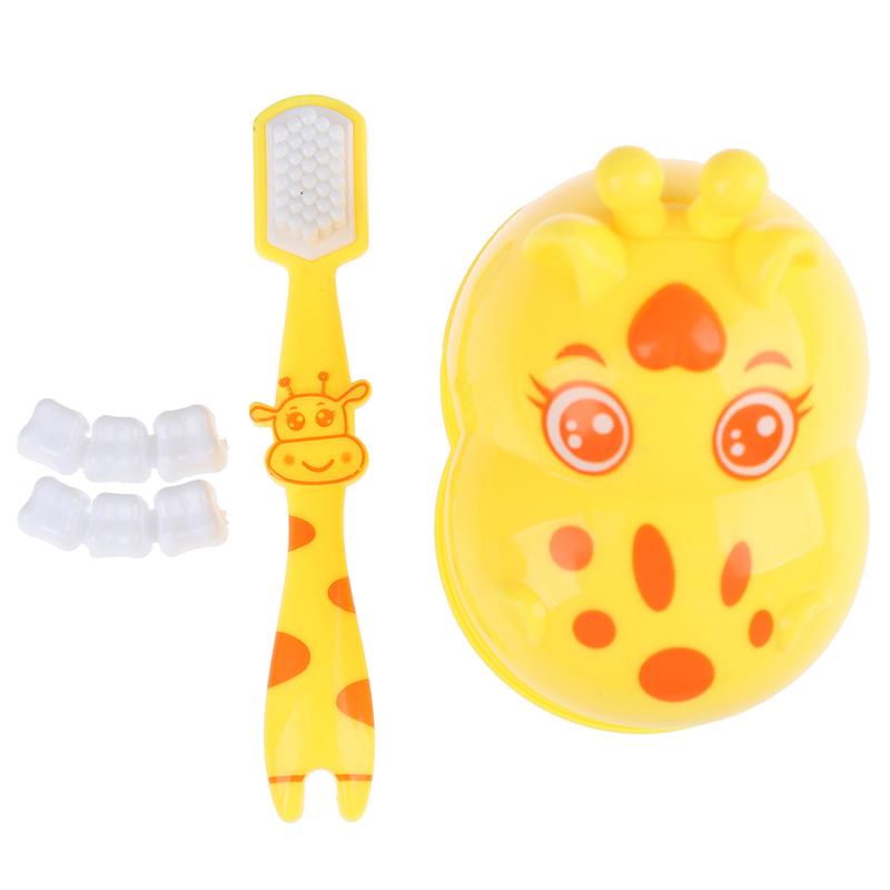 Giraffe Teeth Brush Demo Teaching Model Kids Earlier Education Brushing Toys