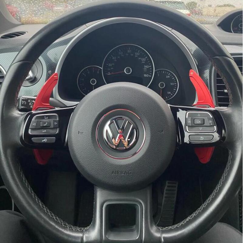 2026 Hot For Volkswagen VW Steering Wheel Paddle Extension Shift Cover For VW Golf 5 6 MK6 GTI R Jetta MK5 Passat B6 B7 CC Polo 