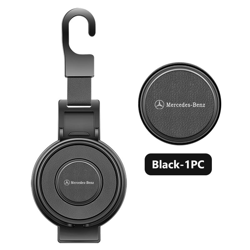 CGRE6 For Benz Cup Holders Car Hooks Multifunctional Seat Back Phone Cup Holder Accessories CLS SLK Sport ML C200 C260 C300 W205 CITAN