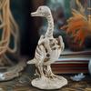 Skeleton Head Set Decoration Creative Resin Head Micro Garden Pottery Decoration