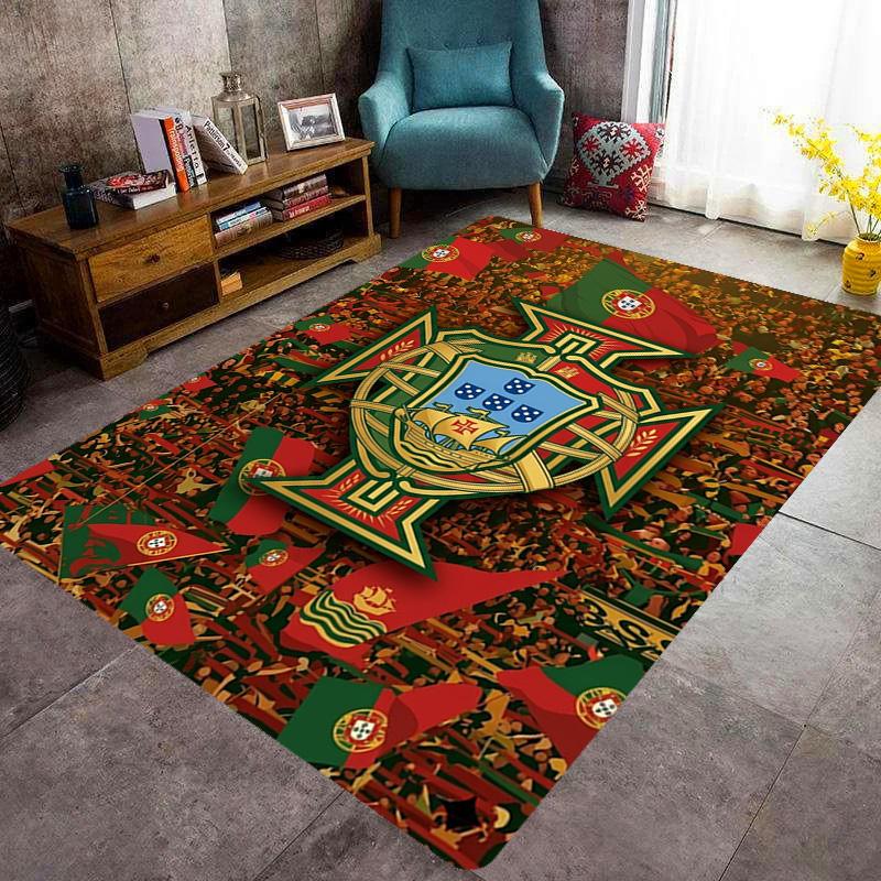 Portuguese Military Emblem carpet Living room and bedroom mats Home Decor Bathroom mat Dormitory decoration Art