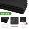 63 × 82 inch planting bed lining cloth black non woven breathable planting trough liner suitable for indoor and outdoor flower pots flower boxes vege
