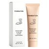 Skin Friendly Foundation 30G Color Changing Liquid Foundation, SPF 50 Natural Deep Tone Pore Coverage Long-Lasting Lightweight Makeup Concealer