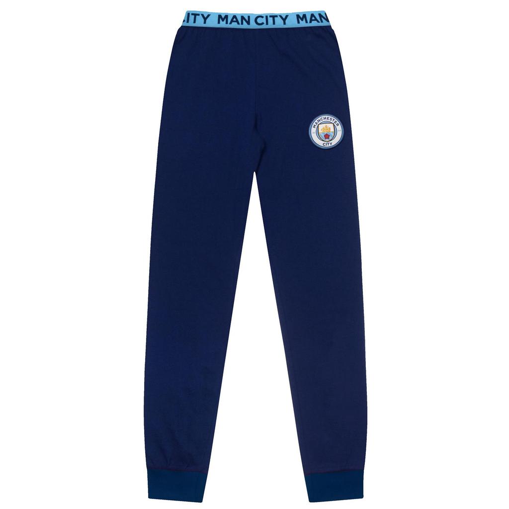 Manchester City FC Mens Premium Long Pyjama Set