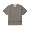 SNOWPEAK Minute Women's String Short-Sleeve T-shirt Vintage Gray (S26MWFTS73)