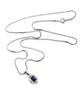 Vivus Rapillus White Gold Silver Necklace