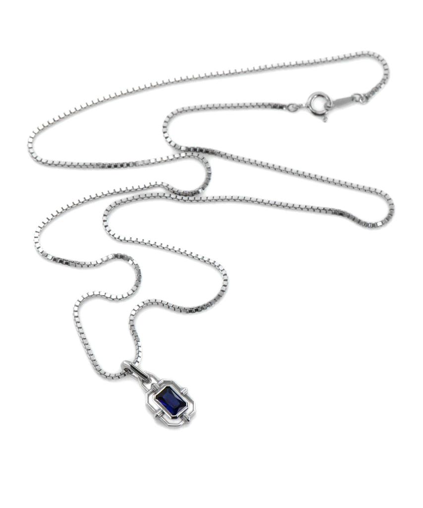 Vivus Rapillus White Gold Silver Necklace