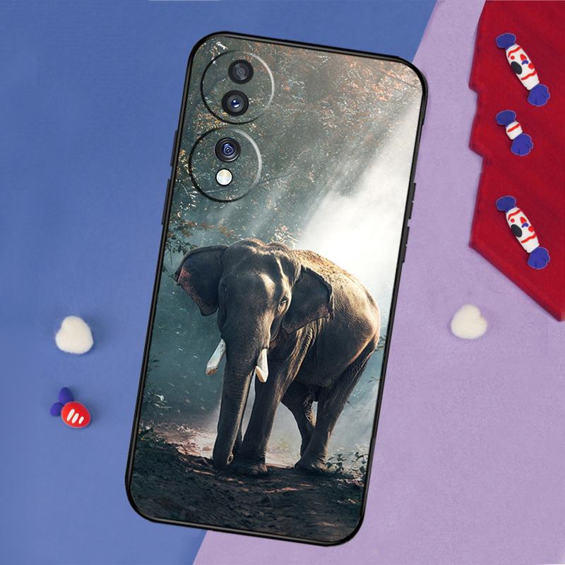 Indian Animal Elephant Case For Honor Magic 7 5 6 Lite Honor X9b X9a X8b X8a X8 X9 X9c 50 70 90 Lite 200 Pro Cover