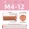 PT-M3M4M5M6M8 Copper-Plated Carbon Steel Projection Weld Studs and Screws