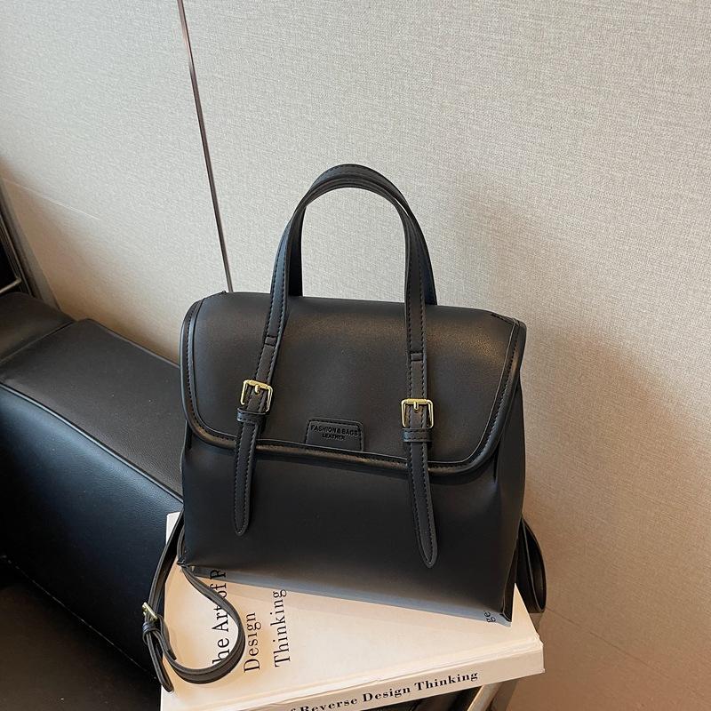 

Niche backpack women s new high-end portable backpack casual commuting shoulder messenger bag чёрный