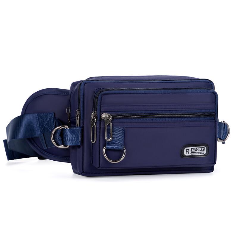 Мужская водостойкая поясная сумка из ткани Оксфорд Li Shen One Size