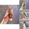 Large Colorful Moana Keychain Featuring Charming Characters Ideal For Gift Giving And Collecting
