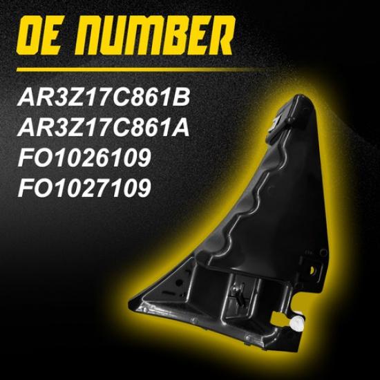 Bumper Retainer Set For 2010-2014 Ford Mustang Front Left and Right AR3Z17C861A