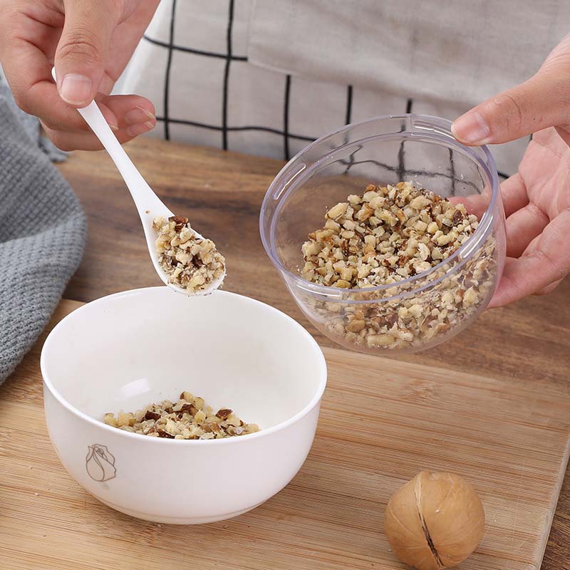 Nut Crusher Peanut Walnut Crushing Tool Household Hand-cranked Garlic Crusher Grinding Machine Baby Food Chopper Auxiliary Food Cutter Grinder Machine