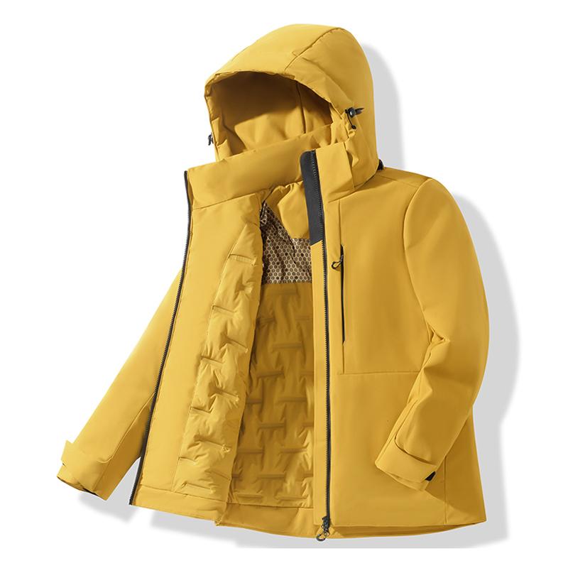 Warme Fleecejacke Herren Damen Wasserdicht Winddicht Wintermantel Unisex Outdoor Wandern Camping Skifahren Klettern Windjacke