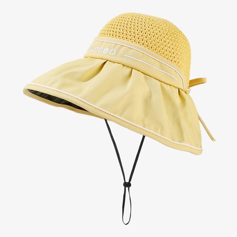 Style Versatile Hat Straw Woven Colored Womens Breathable Hatscaps Sun