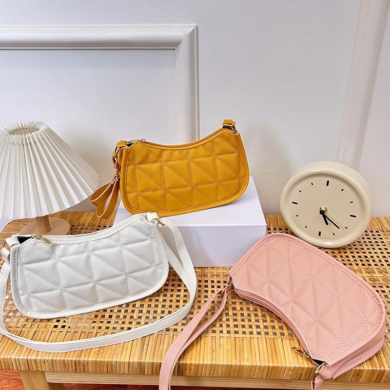 Summer New Casual Handbag Bag Niche Design Fashion Trend Underarm Bag Retro Simple Shoulder Bag