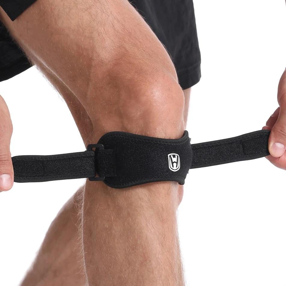 1 Pc Sports Patella Brace Adjustable Strap Eva Kneepads Knee Support Pad Protective Gear Basketball Volleyball Protector