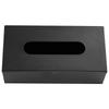 Rectangular Stainless Steel Tissue Box Wall-mounted Waterproof Napkin Storage Box Minimalist Moisture-proof Paper Towel Case Car