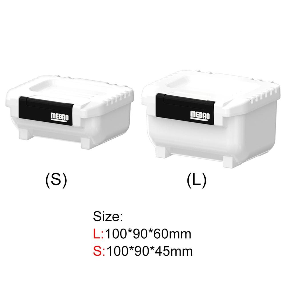 MEBAO Bait Container Box Multi-function Plastic Fishing Live Bait Box Removable Detachable for Outdoor Fishing Accessories