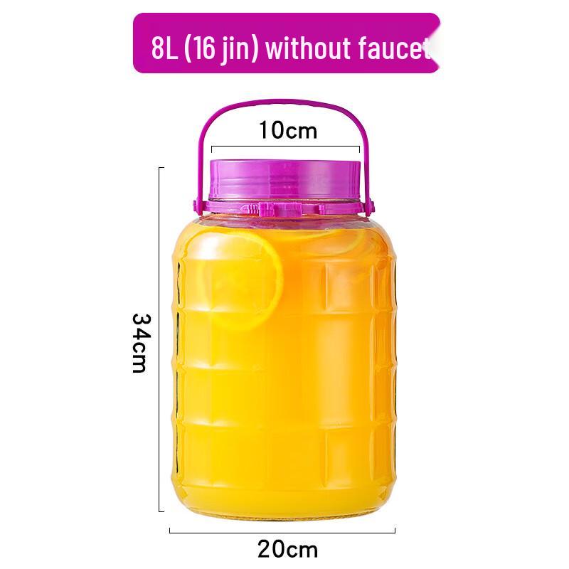 

Sealed Glass Fermentation Jar