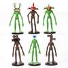 New 8pcs Siren Head Cosplay Action Figures Cartoon Sirenhead Figurines Urban Legendary Foundation Models Horror Scary Halloween