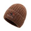 Fashion Warm Winter Hat Ear Protection Thickened Knitted Cap Elastic Casual Beanie Hats Men Women